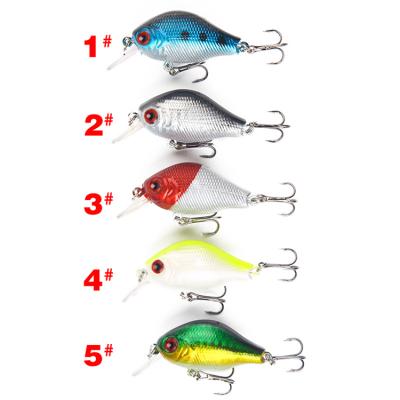 China Convenient to carry little three hook fish fat floating fishing tackle supplies 7.8g/5.5cm bait for sale