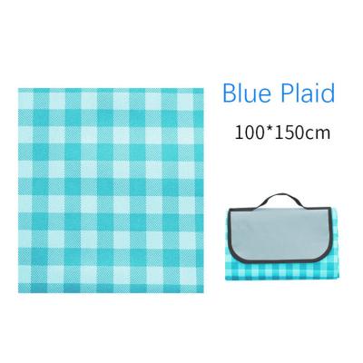 China Outdoor Sandproof Beach Blanket Plaid Picnic Picnic Blanket Folding Mat For Festival Camping Hiking Mat for sale