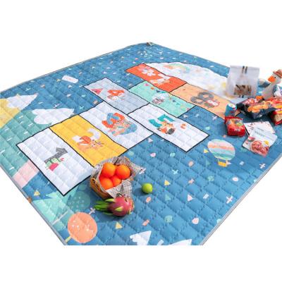 China Portable Beach Family Picnic Blanket Beach Mat Camping Enlarge Cotton Mat Outdoor Rise Waterproof Moisture for sale