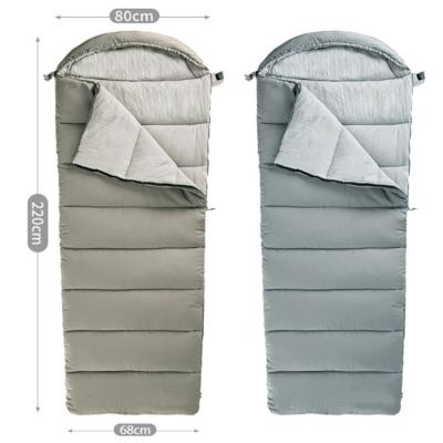 China Envelope Type Can Be Spliced ​​Envelope With Hood Washable Portable Sleeping Bag Warm Trapezoidal Sleeping Bag for sale