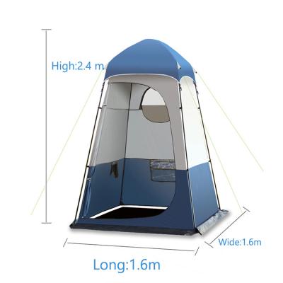 China Camouflage / Field Portable Camouflage Play Pop Up Privacy Double Camping Toilet Dressing Sun Shelter Instant Fishing Shower Tent for sale