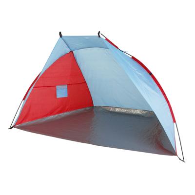 China Diagonal Tying Type Outdoor Gear Fishing Tent Shelter Beach Shade Tent Foldable Portable Waterproof Beach Tent for sale