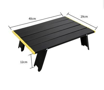 China Table Leisure Folding Travel Shape Square Camping Table Table Outdoor Aluminum Alloy Table for sale