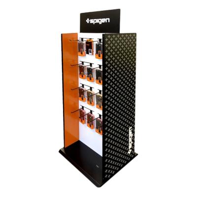 China Solid Hardware Equipment Rack Or Mobile Phone Accessory Display Showcase for sale