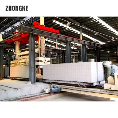 China Building Material Shops Light Weight Fly Ash AAC Production Line AAC Block Plant ACC Production Line zu verkaufen