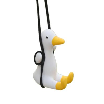 China Decorate To Design Custom Design Aromatherapy Mirror Net Red Duck Creative Cute Fragrance Pendant Pendant for sale