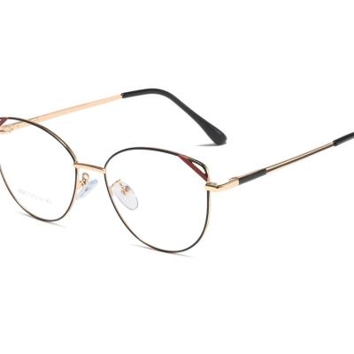 China Modern Wholesale Women's Eyeglasses Eyewear Eyesight Myopia Optical Computer Female Spectacle for sale