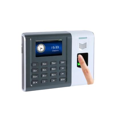 China Biometric Printer Support WIFI Communication Fingerprint Time Attendance Machine With TCP/IP for sale