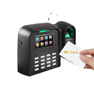 China Time Recorder Printer Support WIFI Fingerprint Biometric Time and Attendance Machine/IC Card with TCP/IP or WiFi for sale