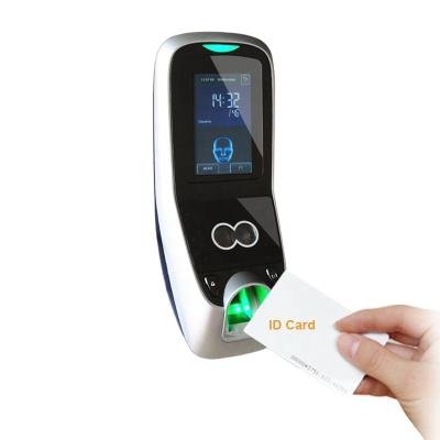 China time & Attendance Face Recognition And Multibio700 Support Multi-verfivation Way Of ID Card Reader Access Control System for sale