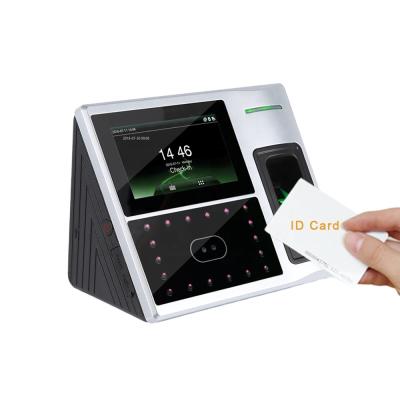 China time & Facial Recognition Access Control And Time Attendance System With RFID Card Reader for sale