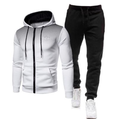 China Custom LOGO Men's Autumn Casual Suit Jogging Sweatshirts Men's Jogging Tracksuit Men's Breathable Zipper Jacket Fitness Pants Hoodies Set Men's Hoodies for sale