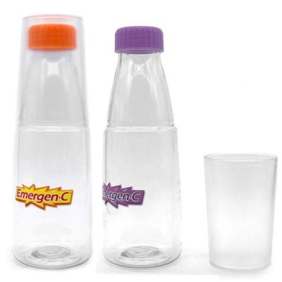 China Hot sale plastic bling water bottle stocked with lid for sale