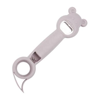 China Viable Hot Selling Multifunction 4 In 1 New Design Corkscrew Custom Cute Bottle Opener for sale