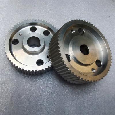 China ADVERTISING COMPANY (ENGINEERING) MACHINE ACCESSORIES Luminous CUT aluminum synchro pulley P0922P0074 for sale