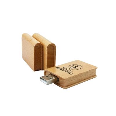 China Real Logo Wooden USB Custom Instant Training Capacity USB Stick for sale