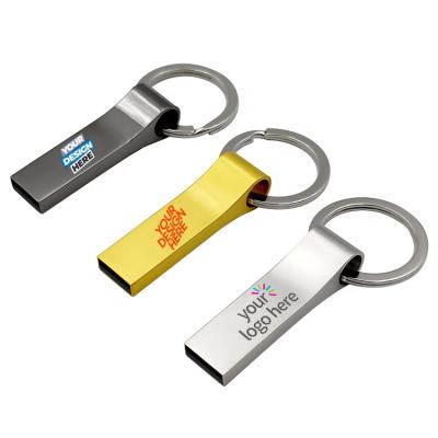 China Wholesale Hot Selling Advertising YONANSON USB Flash Drive U Disk Metal Pendrive With Custom Logo for sale