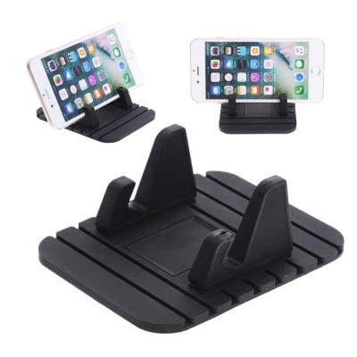 China Universal Mobile Phone Stand Cell Phone Holder Cell Phone Holder PVC Car Soft Silicone Non-slip Holder for Phone in Car for sale