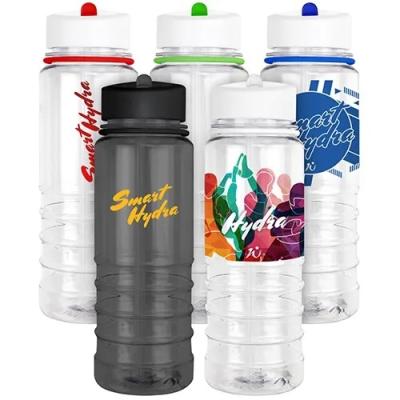 China Novelty Hydrated Straw Sports Bottles, Tritan Plastic Flow Bottle for sale