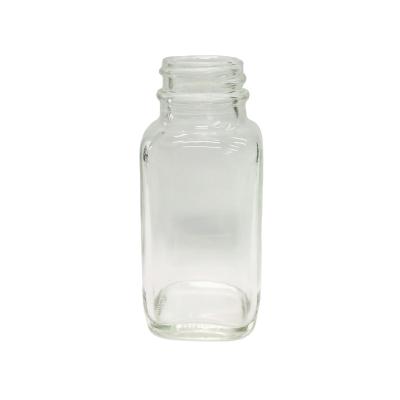 China New Products Food Storage Empty Glass Food Bottle Glass Food Bottle 66ml Glass Bottle With Screw Top for sale