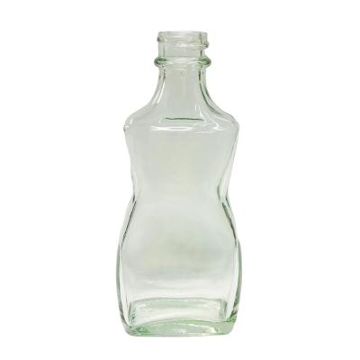 China Fast Shipping Empty Food Storage Glass Bottle 63ml Glass Food Bottle Empty Glass Bottle With Screw Top for sale