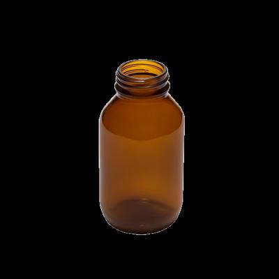 China Custom Amber Glass Bottle Medicine Amber Glass Bottle 170ml Brown Glass Bottle for sale