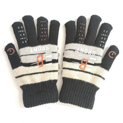 China High Quality Anti-Slip Hands Winter Gloves Working Gloves For Men Knitted NO--Slip Proof Mittens Thick Outdoor Cold for sale