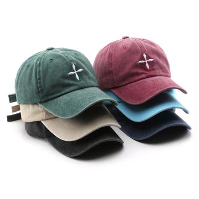 China JOINT 6 Panel Embroidery Cheap Baseball Cap Cleared Wear Dad Hats Vintage Snapback Sports Caps Mens Womens for sale