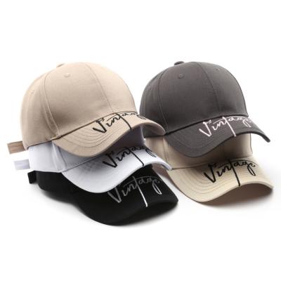 China COMMON High Quality Personalized Hats Baseball Cap 6 Panel Embroidered Cotton Unisex Fashion Men Women Outdoor Hats for sale