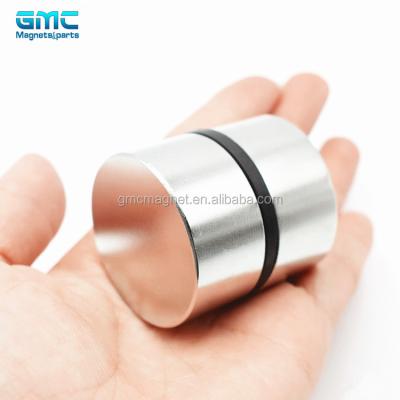 China N52 40x20 Mm Industrial Super Strong Round Rare Earth NdFeB Loudspeaker Disc Neodymium Magnetic Disc Magnet for sale