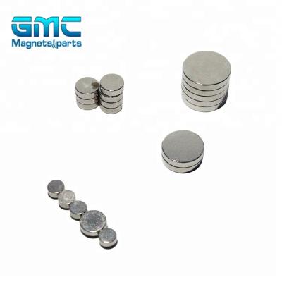 China Industrial Permanent Magnet Round Neodymium Disc Magnet / Rare Earth Magnet for sale