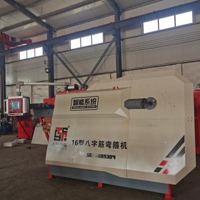 Cina NO.8 Stirrup Wire Bender Stainless Steel Band Automatic Steel Rebar Bender Bending Bending Machine Customized 5-16mm in vendita