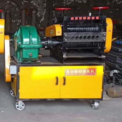 China Hot Selling Flat Hydraulic Building Construction CNC Metal Rod Bar Bending Hoop Straightening Machine for sale