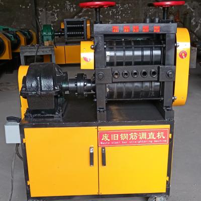 China High Quality Building Construction Scrap Waste Round CNC Steel Wire Threaded Rebar Straightening Machine for sale