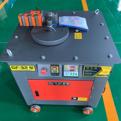 China Stainless Steel Strip Bending 4-32mm Steel Bar Bending Machine Electric Integrated Rebar Bender for sale