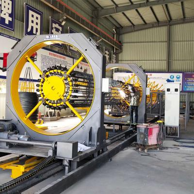 China Automatic Steel Cage Roll Welder Automatic Pile Rolling Reinforcement Cage Making Machine, Steel Cage Equipment Te koop