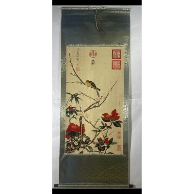 China New Chinese Style Paintings And Custom Wall Arts Still Landscape Flowers Animal Life Painting for sale