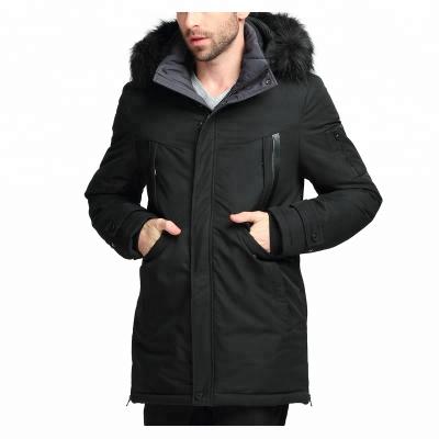 China OEM Breathable Classic Long Hoodie Winter Parkas Men For Cold for sale