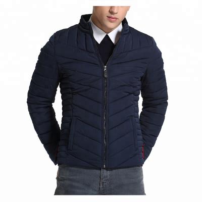 China Classic Breathable Slim Fit Lightweight Mens Insulated Winter Jacket for sale