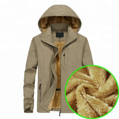 China Wholesale Breathable Winter Waterproof Fur Striping Outdoor Men Softshell Jackets for sale