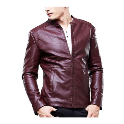 China Breathable Vintage Custom Biker PU Leather Jackette Jacker jaqueta masculina for sale