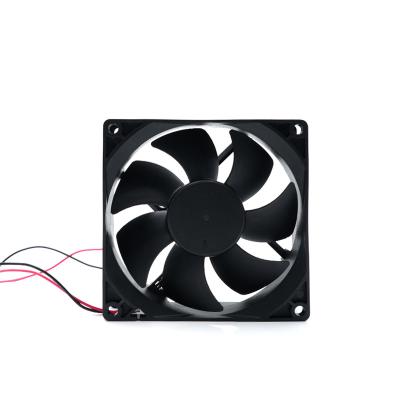 China Hotels 92*92*25mm Plastic Fan DC12V 24V 9225 Fan 9025 DC Axial Fan With Lock Pad for sale