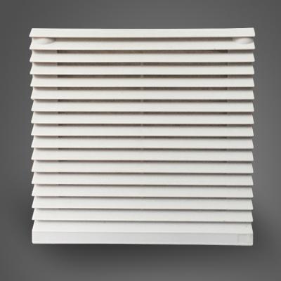 China Building Material Stores JK6622 Cabinet Air Filter 148.5x148.5mm Fan Filter RAL7035 For Dust Proof for sale