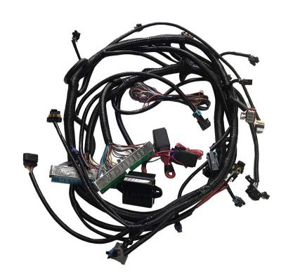 China LS ENGINE LS Swap 2003-2007 LS3 Standalone 4.8 Drive 5.3 6.0 Through Wire DBW 4L60E 4L80E gen3 wiring harness stock injectors for sale