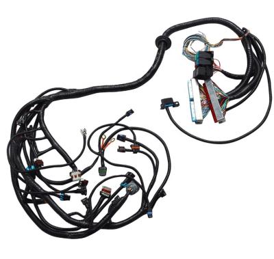 China Ls1 Lsx Wiring 4L60E Vortec LS1 4.8 Drives 5.3 6.0 Through Cable Wiring LS Motor Standalone Wiring for sale