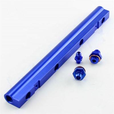 China High Flow Aluminum Racing Injector Fuel Rail Kit For Audi VW 1.8L 20V BLUE for sale