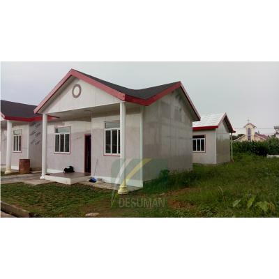 China Hot Sale 2 Bedroom Design Prefab House Light Formal / Luxury Steel Prefab House Modern Prefab House for sale