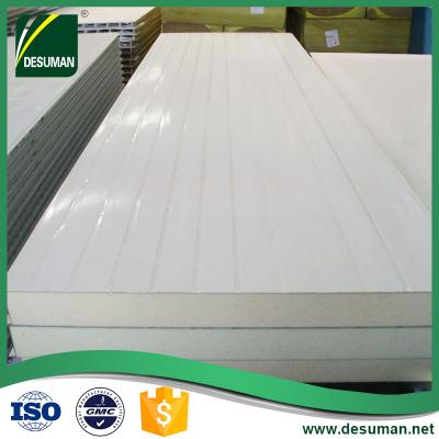 China Quick Installation DESUMAN Swimming Pool Precast Lightweight Used Polyurethane Sip Insulated Wall Panels For Sale for sale