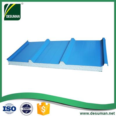 China Fast Installation Best Price M2 Roof Polystyrene EPS Sandwich Panels Garage Wall Panel For Sale In Egypt for sale