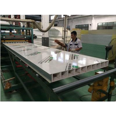 China Fast Installation Fire Resistant Magnesium MgO Sandwich Panel MgO Core Sandwich Panel For Separation Made In Foshan for sale